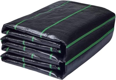 Gronddoek Onkruidbestrijding - Onkruiddoek Bodembedekker - Tuin Onderhouden - Lichtblokkering 99% - 1.8x10m - Zwart