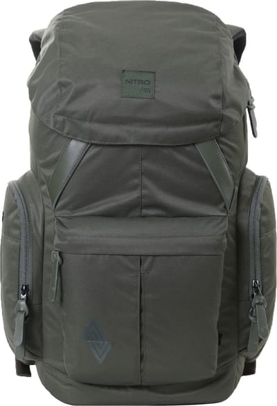 NITRO Vrije tijd rugzak Rugzak met laptopvak Daypacker Two Backpack 32L Rosin Donkergroen