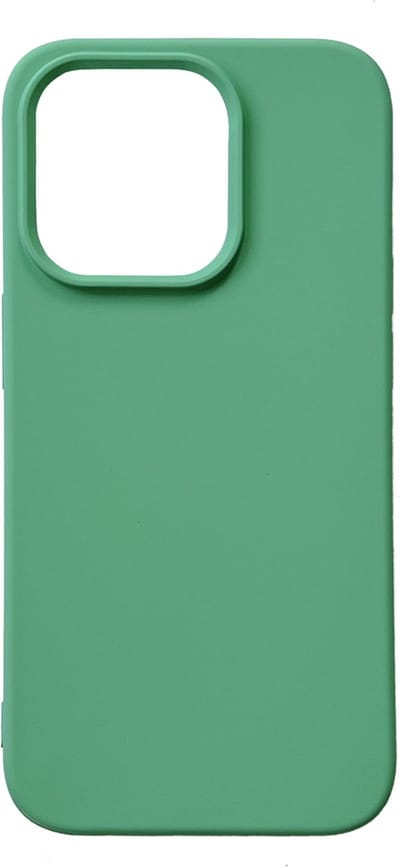 Casemania Hoesje Geschikt voor Apple iPhone 14 Pro - Licht Groen - Extra Stevig Siliconen Back Cover