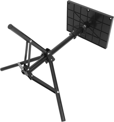 Projectorstandaard - Projectorstatief Vloerstandaard - Thuisbioscoop Inrichten - Antislip Plateau - 110 cm - Zwart