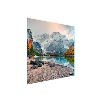 TMK ArtDeko - Kookplaat Beschermglas - 50x52 cm - Gemaakt van Gehard Glas