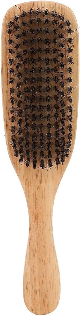 Dubbelzijdige Baardborstel - Gezichtsreiniger Borstel - Baard Verzorgen - Zachte en Harde Borstelharen - 23 x 6 x 5 cm