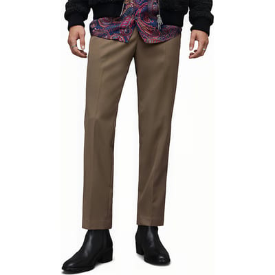AllSaints Talia Trouser Khaki Green Größe: W28 | Chinos Outlet | Herren | Braun