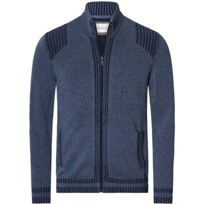 Babista herren Vest - 48/50 - blauw - Plus Size