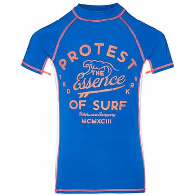 Y3977 Rashguard Protest Koen SA Junior (300) T-shirt 176 blue