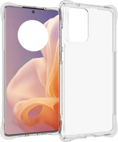 Coverup Hoesje - Geschikt voor Motorola Moto G85 Hoesje - Coverup TPU Back Cover met AirBag Corners - Transparant