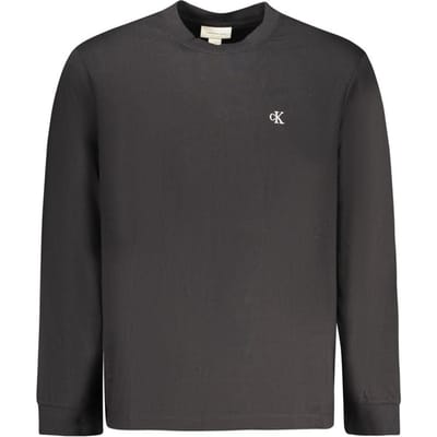 Ck Jeans Ls Easy Monogram Tee - Fashion Wear - Volwassen