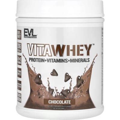 EVLution Nutrition, VitaWhey, Chocolade, 21 oz (596 g)