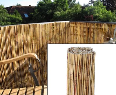 Natuurlijke Bamboe Rolhek voor Privacy en Tuinafscheiding 200 x 300 cm