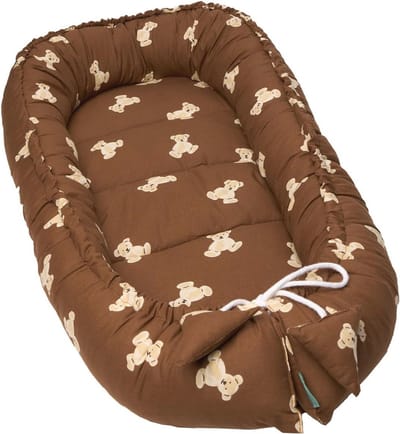 Draagbaar Babynest 90 x 50 cm voor Pasgeborenen - Veilige en Comfortabele Slaapl oplossing