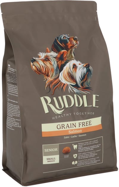 Ruddle Senior Small Breed Grainfree Zalm - Hondenvoer - 3 kg
