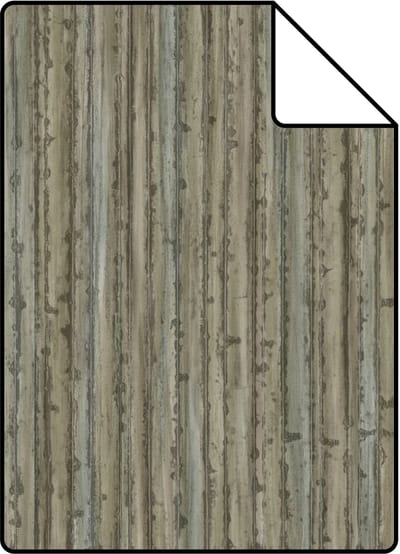 Proefstaal Origin Wallcoverings behang bamboe donker taupe - 26,5 x 21 cm - 347405-S