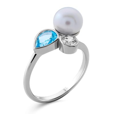 Orphelia Dames 925 Sterling Zilveren Ring - Zilver ZR-7498