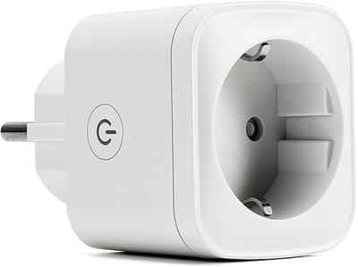 Slimme WiFi Stekker, bestuurbaar via Smart Life/Tuya app, realtime energieverbruiksmonitoring, geschikt voor Alexa/Google Home