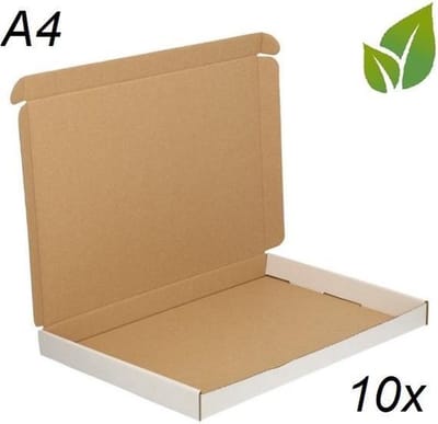 Power Escorts - Gerecycled - 10 stuks Brievenbusdoos 299 x 213 x 28 mm (A4)
