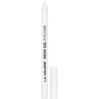 LA. Kleuren, Neon Gel Eyeliner, CP635 Flash White, 1,5 g (0,05 oz) white