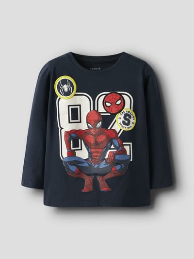 NAME IT - NMMDEEP SPIDER LS NREG TOP BOX NOOS MAR - Jongens - Lange mouwen shirts