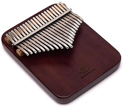 Hluru Kalimba 21 toetsen purperhart C-majeur