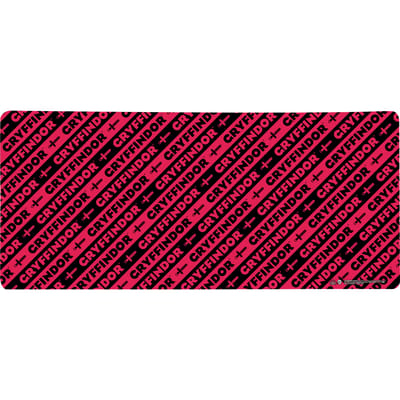 Harry Potter Gryffindor Pattern Gaming Mouse Mat - Large