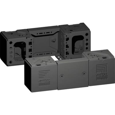 Rittal VX 8660.000 8660000 Sokkelhoekstuk Staal 2 stuk(s)