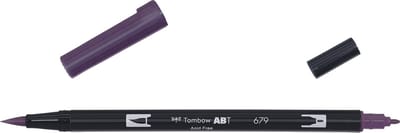 Tombow Brush pen - ABT 679 - Dual Brushpen - Dark plum - Paars