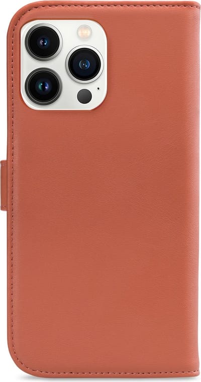 My Style Telefoonhoesje geschikt voor Apple iPhone 13 Pro Max Hoesje | My Style Flex Wallet Bookcase Portemonnee | Pasjeshouder voor 3 Pasjes | Telefoonhoesje voor Pinpas / OV Kaart / Rijbewijs - Rust Red | Rood