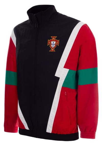 COPA Football - Portugal 1990 - Retro Voetbaljack - Heren - M - Rood; Zwart