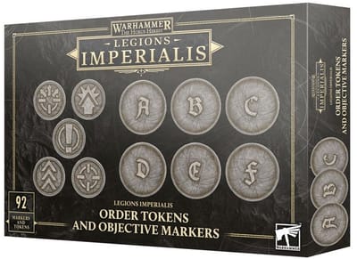Warhammer The Horus Heresy - Legions Imperialis - Order Tokens and Objective Markers (03-85)