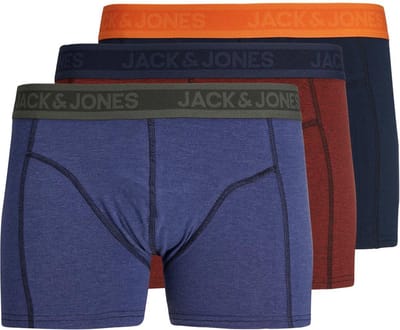 JACK&JONES - JACCHRISTOPHER TRUNKS 3 PACK - Heren - Onderbroeken