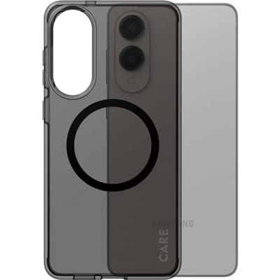 CARE by PanzerGlass Flagship Case Urban Combat Smokey w. Black Qi Compatible Samsung S25 Edge