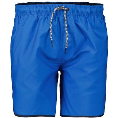 Ragman Swim Short Uni Color Drawstring Azur / male