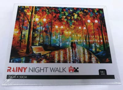 D&F Rainy Night Walk Puzzle - Voor volwassenen en kinderen