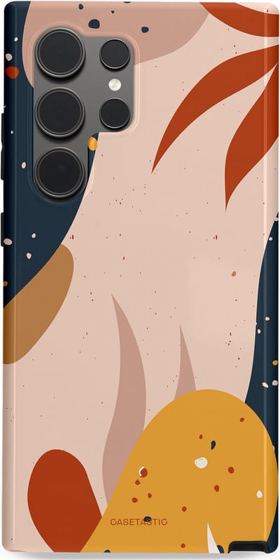 Casetastic Hoesje Geschikt voor Samsung S24 Ultra - Stijlvolle Beschermende Duo-layer Case - Terravorm