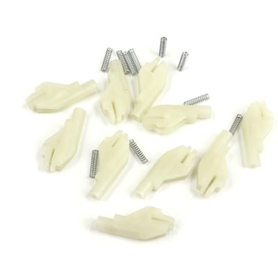 BCP048 10 Pièces Embout de Câble Cheville de Corde pour Mécanisme de Manivelle de Lève-Vitre Type BCP048