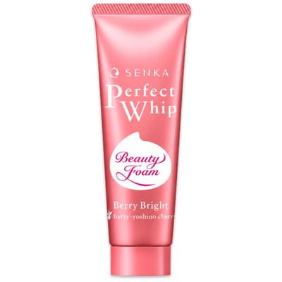 SENKA Perfect Whip Mousse Nettoyante Fraîcheur / Blancheur / Éclat Baie 50g (10 possibilités) # Berry Bright 50g x 3pcs