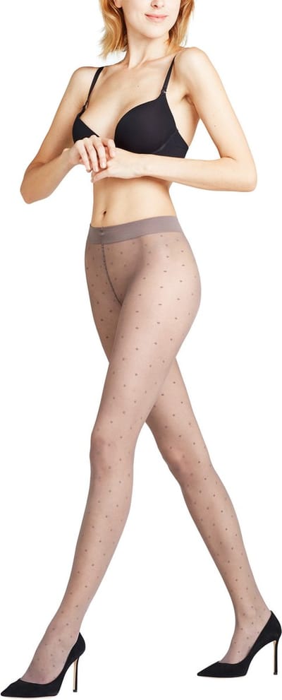 Falke fashion 15 den panty maat S/M platinum