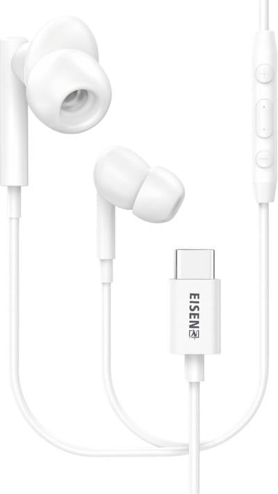 Oortjes headset met USB-C aansluiting