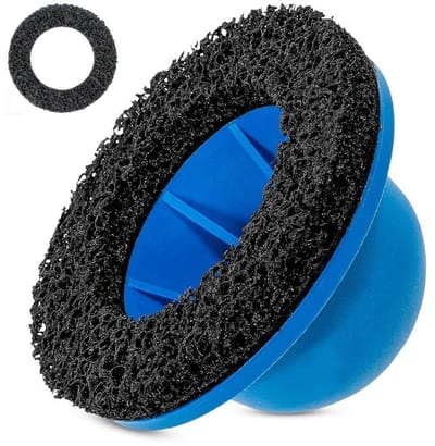 Professionele Wielnaafreiniger met 150 mm Slijpkop - Roestverwijderaar voor Remschijven en Velgen met 1/2 Inch Aandrijving voor Velgenwissel en Roestverwijdering