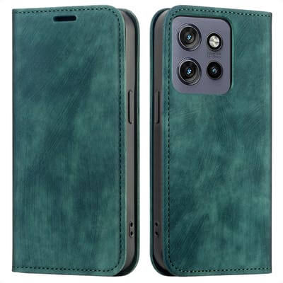 imoshion Hoesje - Geschikt voor Motorola Edge 60 Neo / Motorola ThinkPhone 25 / Motorola Edge 50 Neo - Slim Bookcase - Groen