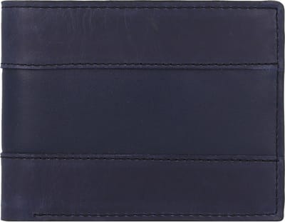 FOSSIL Kaarthoes Everett Bifold Flip ID Insignia Blue Donkerblauw