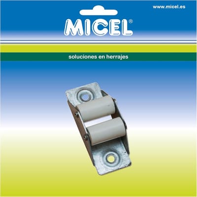 Gordelgeleider Rolluiken - Rolband Houder - Soepel Bedienen - Met Wielen - 65x27x20 mm - Wit