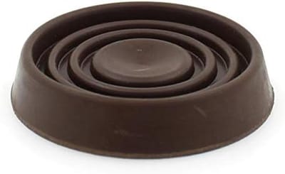 Wielcups Meubels - Beschermers Vloer - Meubels Stabiliseren - Antislip Rubber - 38mm Binnendiameter - Bruin