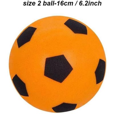 Stille Zaalvoetbal, Zacht Luchtloos Schuimvoetbal voor Kinderen, Stuitertrainingsbal, Veilig voor Thuis/Woonkamer