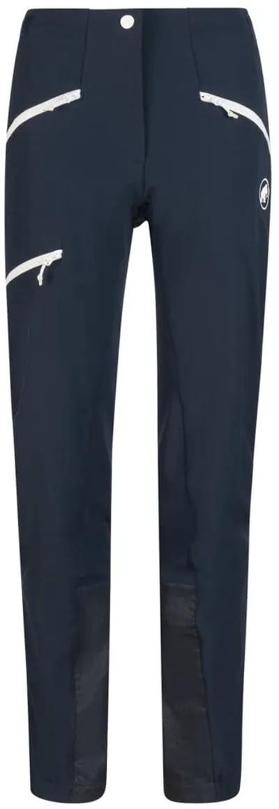 Mammut Eisfeld Advanced Softshell Broek Blauw 40 / Short Vrouw
