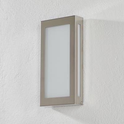 CMD LED buiten wandlamp Aqua Rain Mini, roestvrij staal