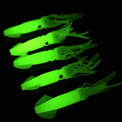 Duurzame Vissersaas voor Trollen met Luminous Squid - Perfect voor Sportvissen en Zeevissen