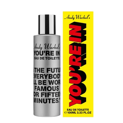Comme des Garçons Andy Warhol: "In the Future Everybody Will Be World Famous For Fifteen Minutes 100 ml Eau de Toilette Spray