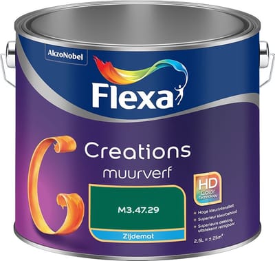 Flexa - Creations Muurverf Zijdemat - M3.47.29 - Mengverf - 2,5 L