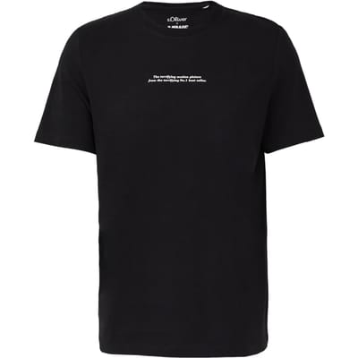 s.Oliver T-shirts Black Maat: L | Korte Broeken Outlet | Heren | Grijs