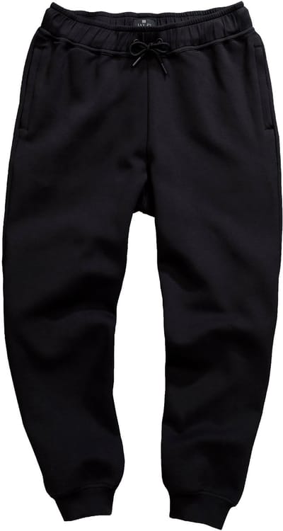 JAY-PI - Heren - Sweatpants Buik-Fit Modern Fit - Zwart - Maat L